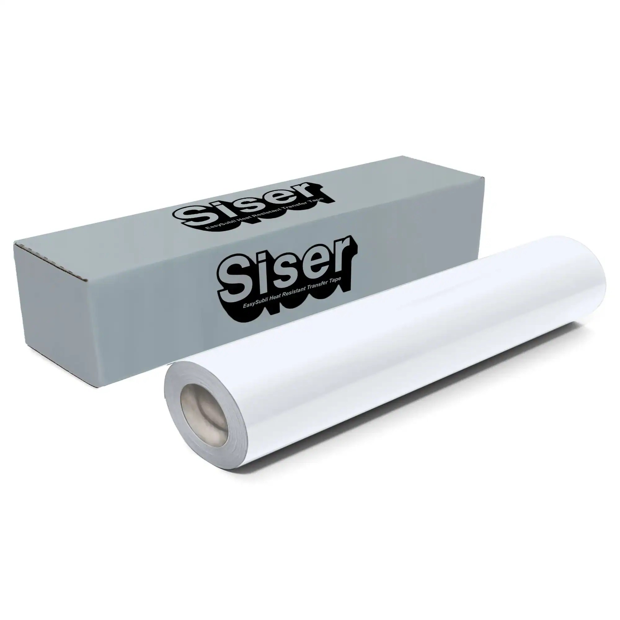 Siser sample roll of heat transfer vinyl and adhesive vinyl for testing colors, finishes, and cutting settings