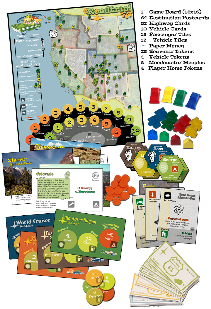 Roadtrip Vickiegames - Artistic Nature Background - High Resolution