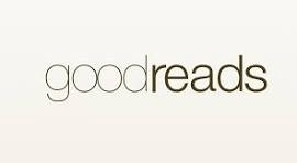 Logo of Goodreads, a platform for book recommendations and reviews.
