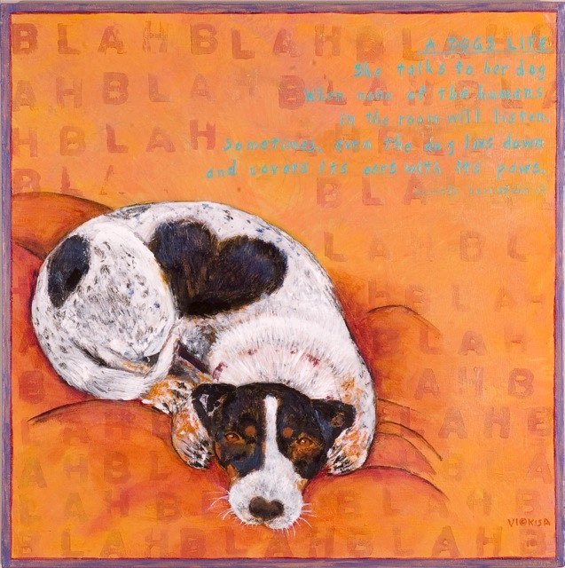 Vi©kisa I love my dog paintings