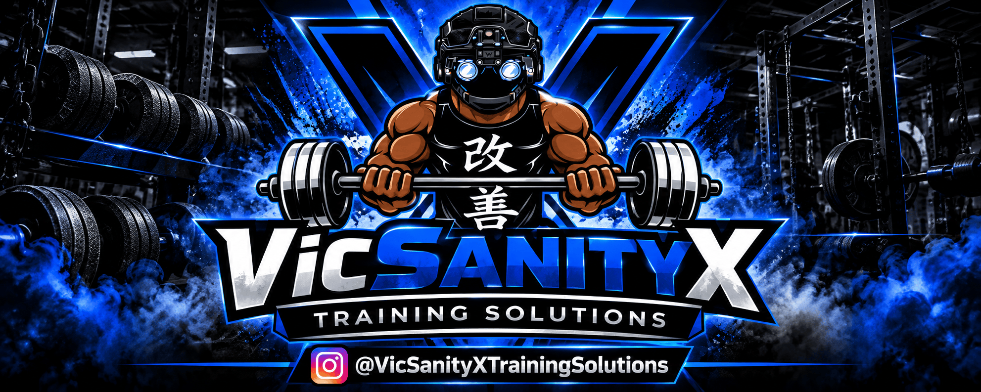 VicSanityX logo sticker