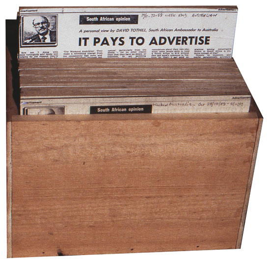 Weekend Australian 1987–1990 newspaper excerpt