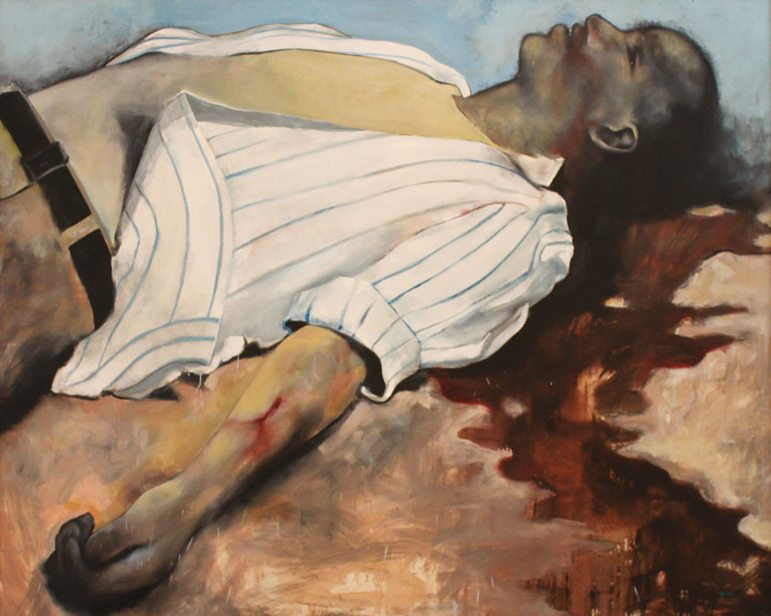 A Transposed Landscape 1990 Oil by Victor Gordon