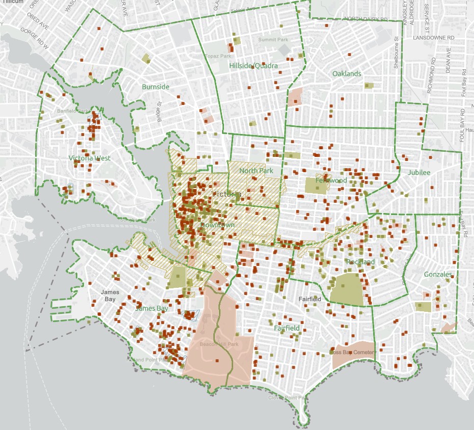 Building Community Victoria Heritage Foundation GIS Map 