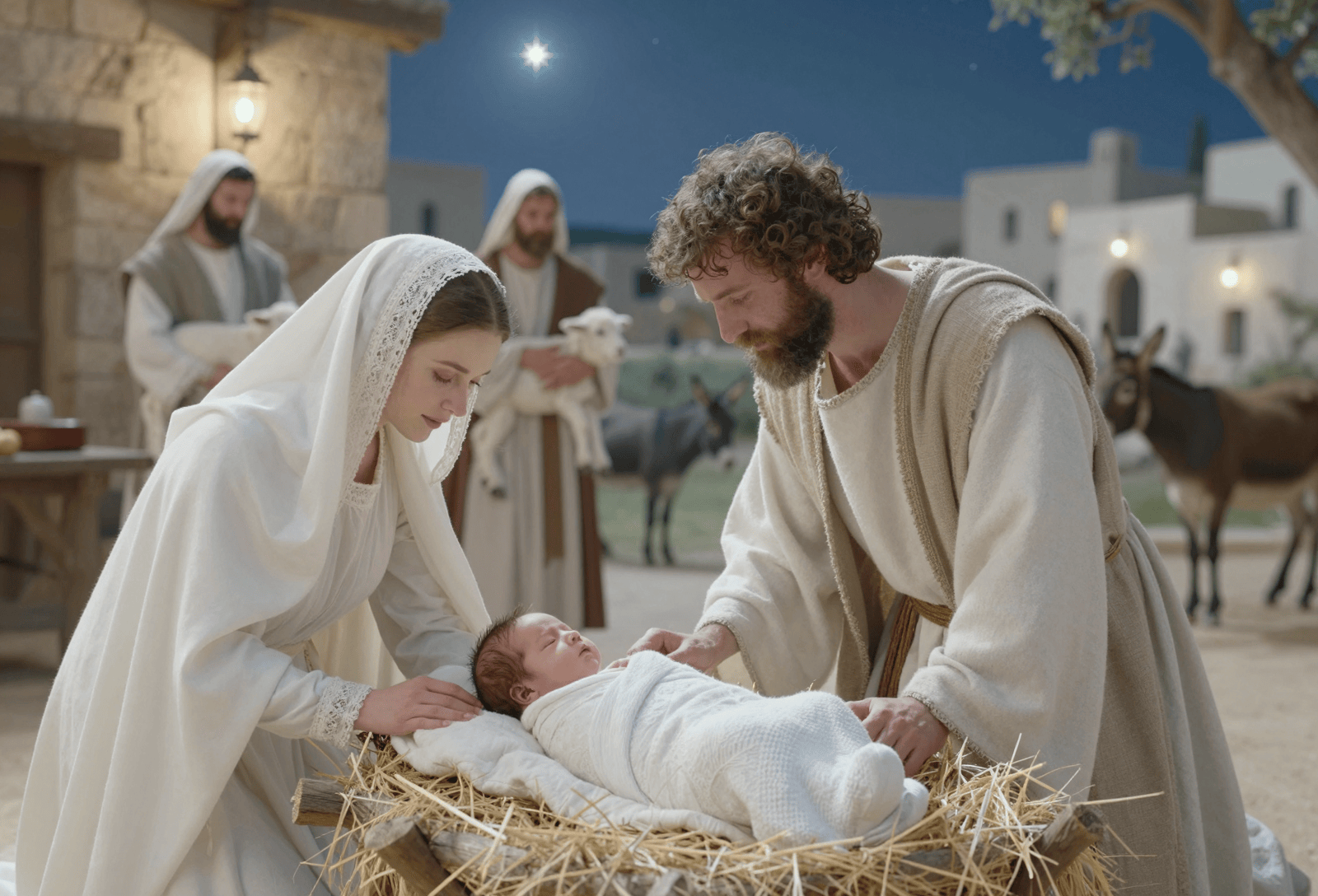 Jesus Christ born in Bethlehem