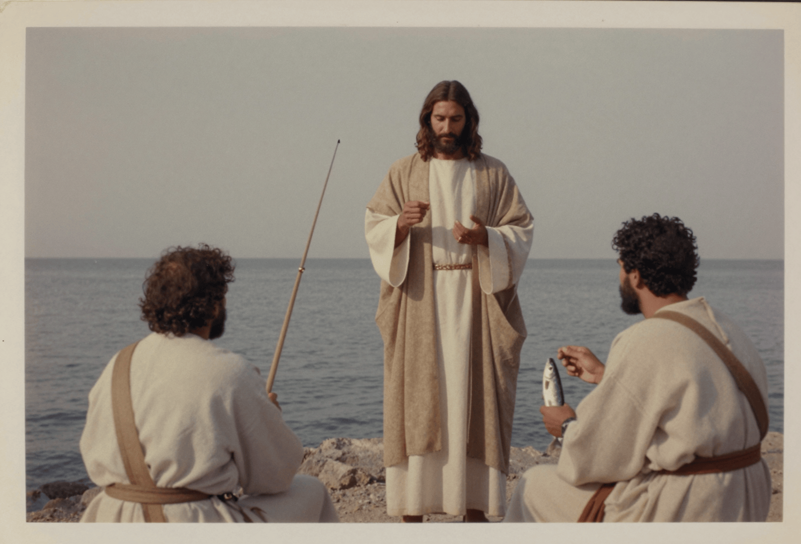 thomas and john with jesus christ