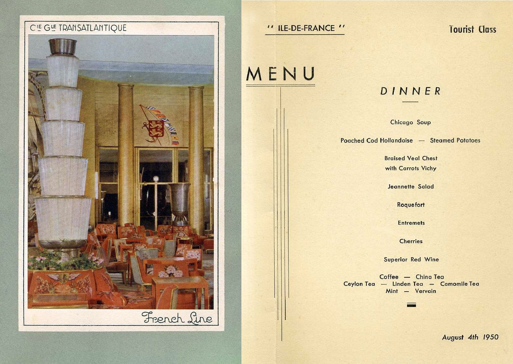 Queen Mary 2 Restaurant Ing Through History