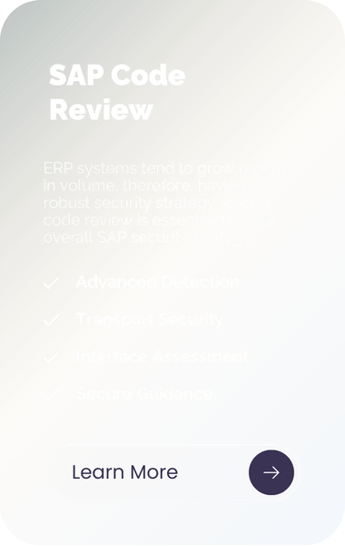 SAP Code Review