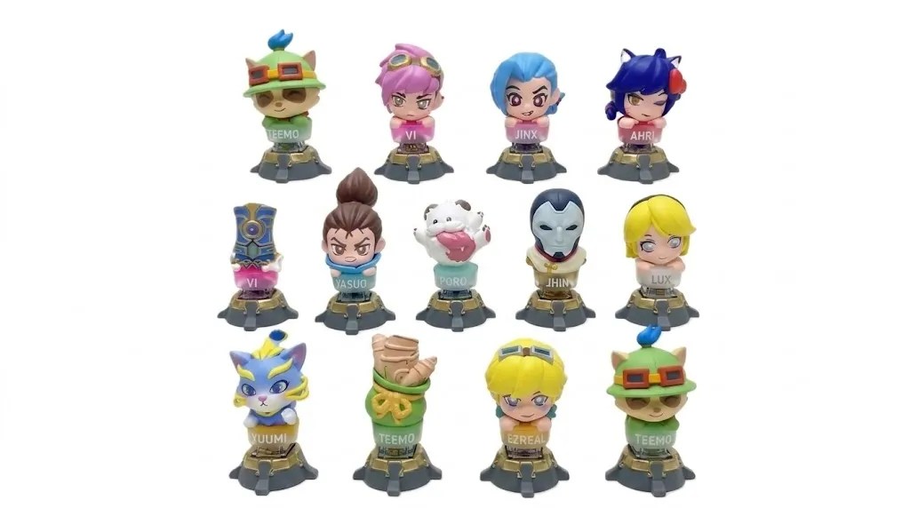 Miniso Venezuela: lanza blind box figuras para teclas colección League of legends