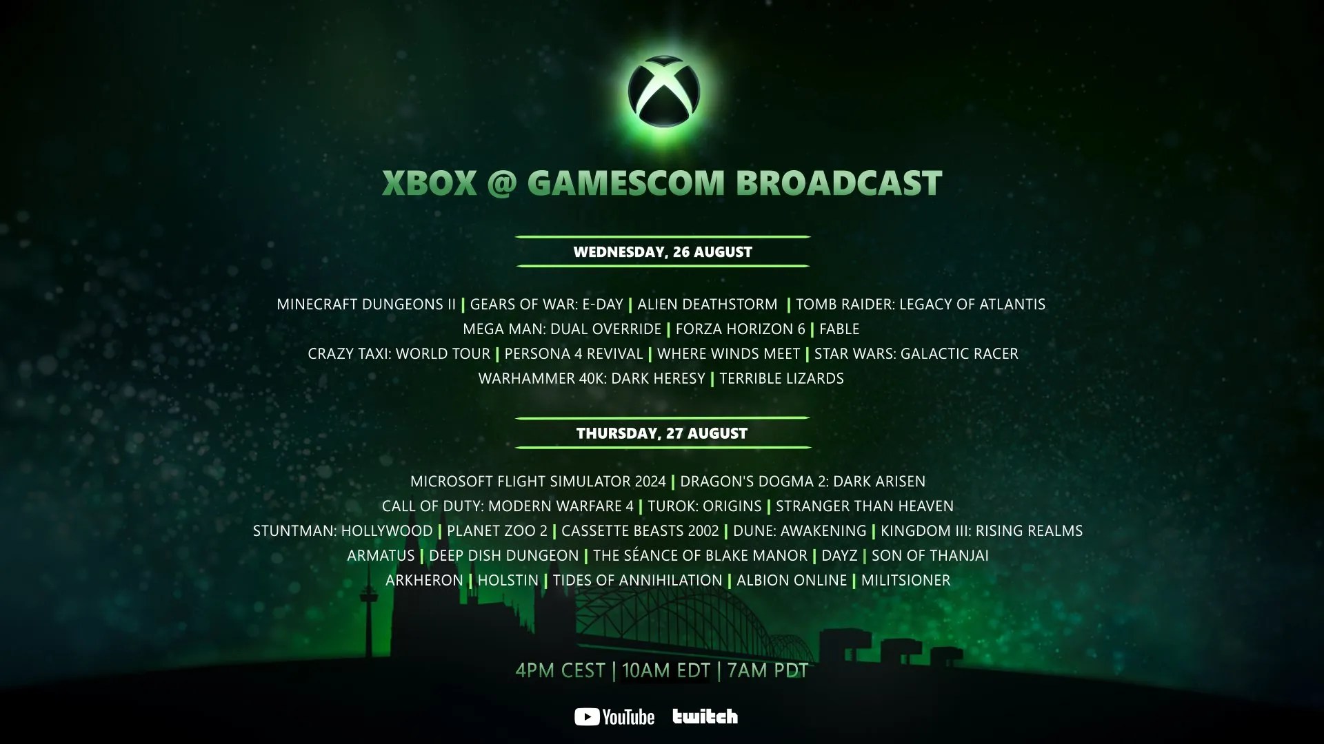 Xbox en gamescom 2026: Una celebración por los 25 años de la marca