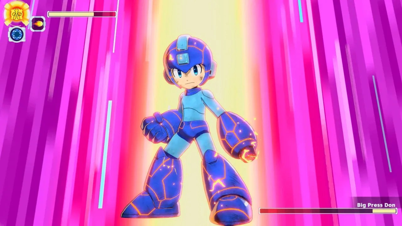 Mega Man: Dual Override funcionando en Nintendo Switch 2.