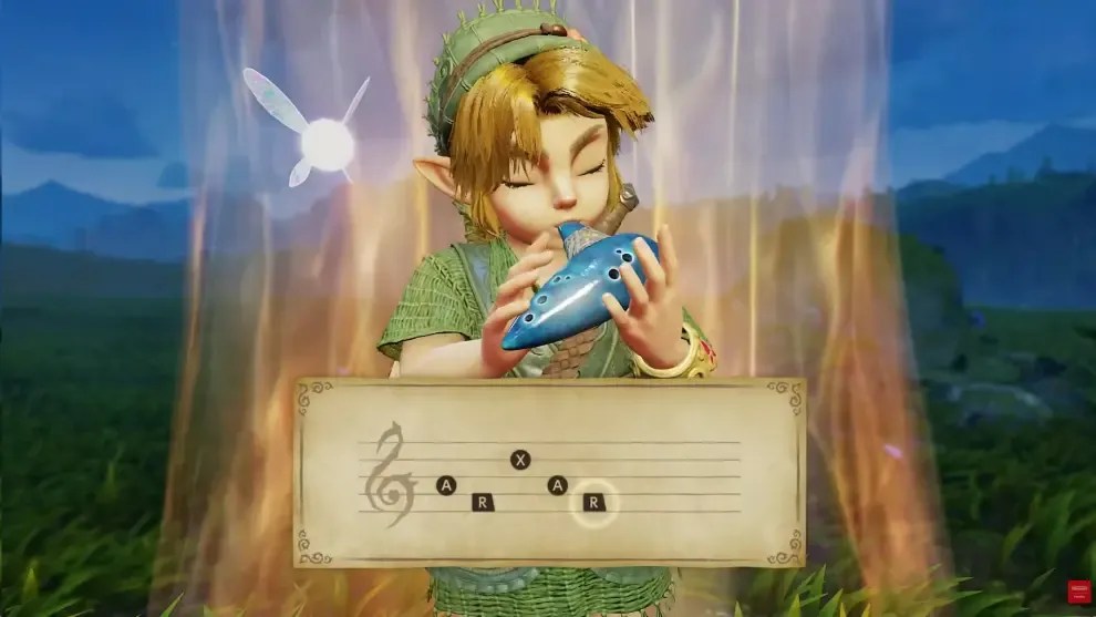 Control por voz para la Ocarina: El sistema de interpretación musical ha sido renovado para reaccionar a la voz del jugador.
