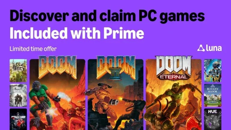 Juegos gratis Amazon Prime septiembre 2026: DOOM Eternal