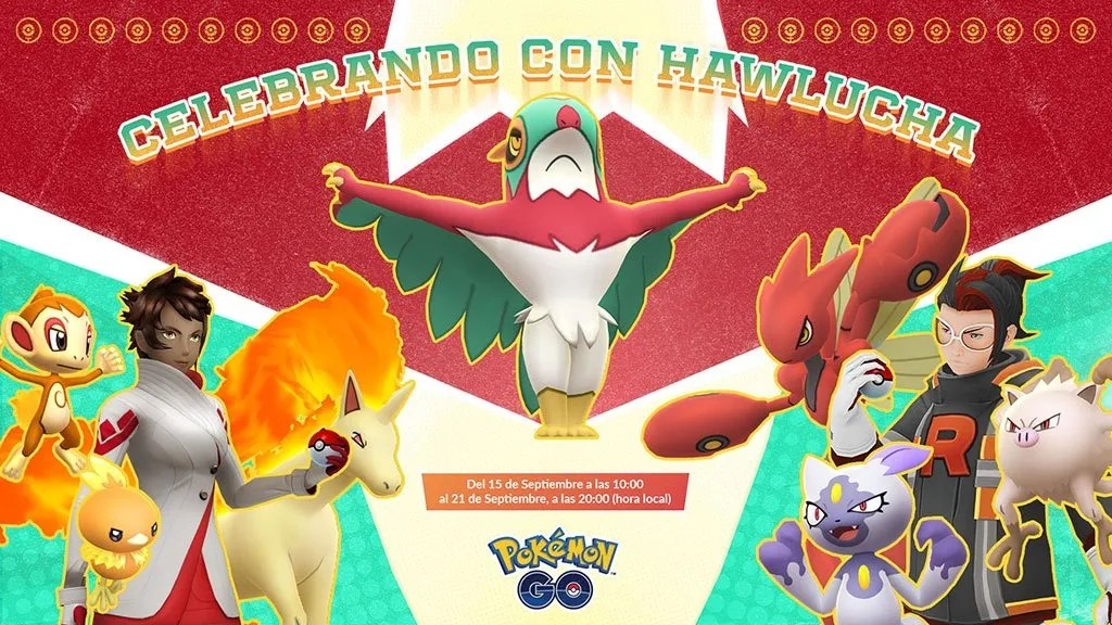 Pokémon GO revela los eventos City Safari en Europa y la celebración especial con Hawlucha en México