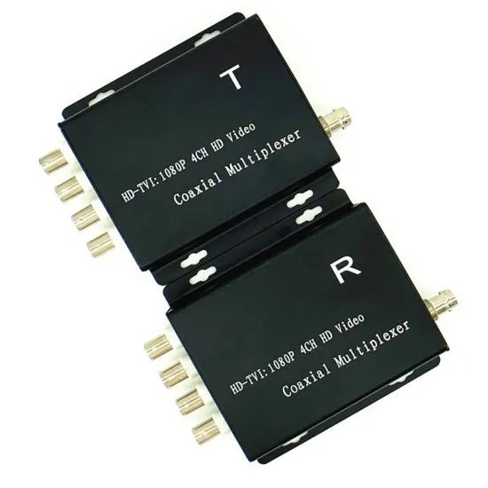 HDCM104T TVI HD Coax Multiplexer 4-Channel Mule - Videplus NI Ltd