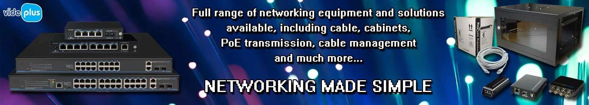 Data Comms Cabinet and Network Accessories