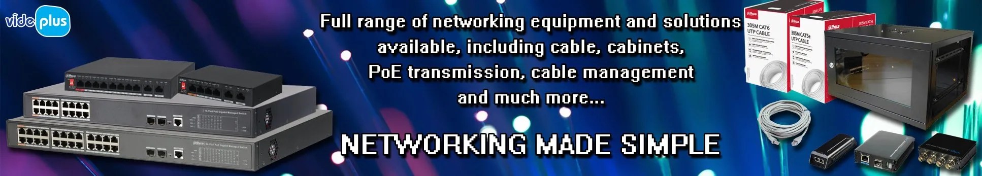 Data Comms Cabinet and Network Accessories