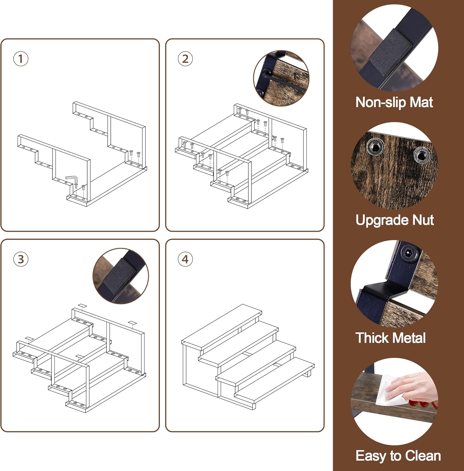 Easy assembly for parties and events