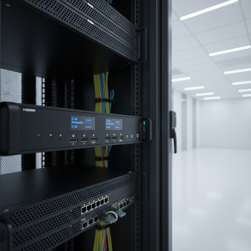 Server rack, large server computer unit, infrastructure.