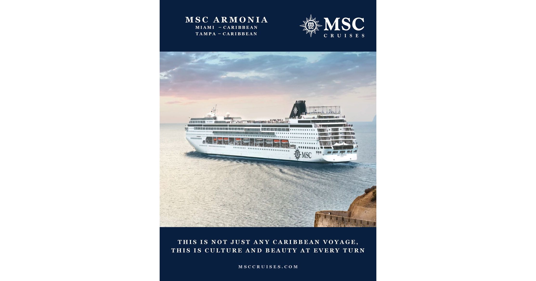 Msc Armonia Booklet Usa