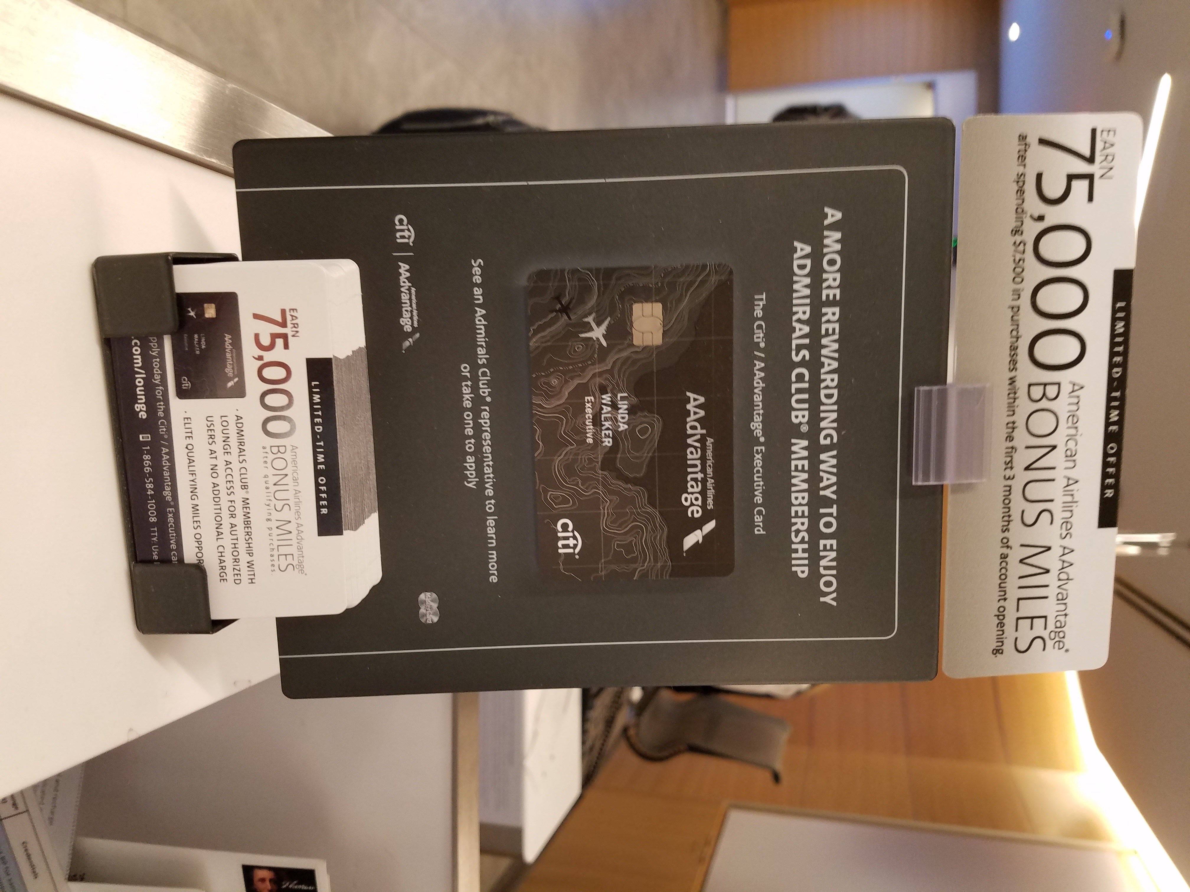 Better offer: 75,000 american airlines credit card offer promoted in