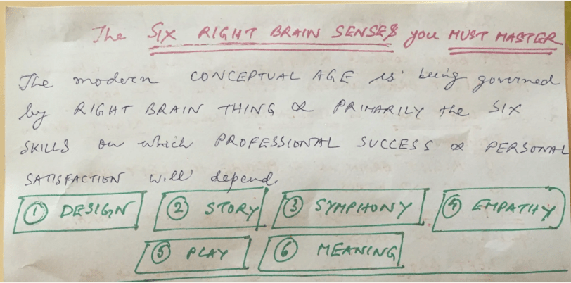 Right brain skills to make you indispensable