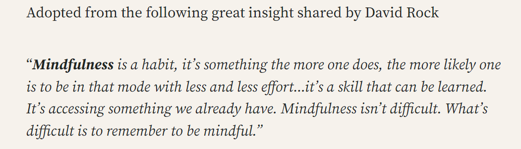 Why Mindfulness is a huge challenge?