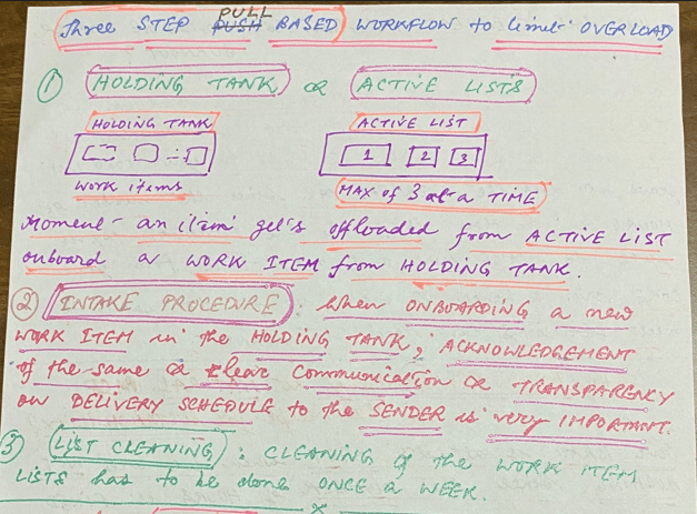 Pull Workflow to limit overload