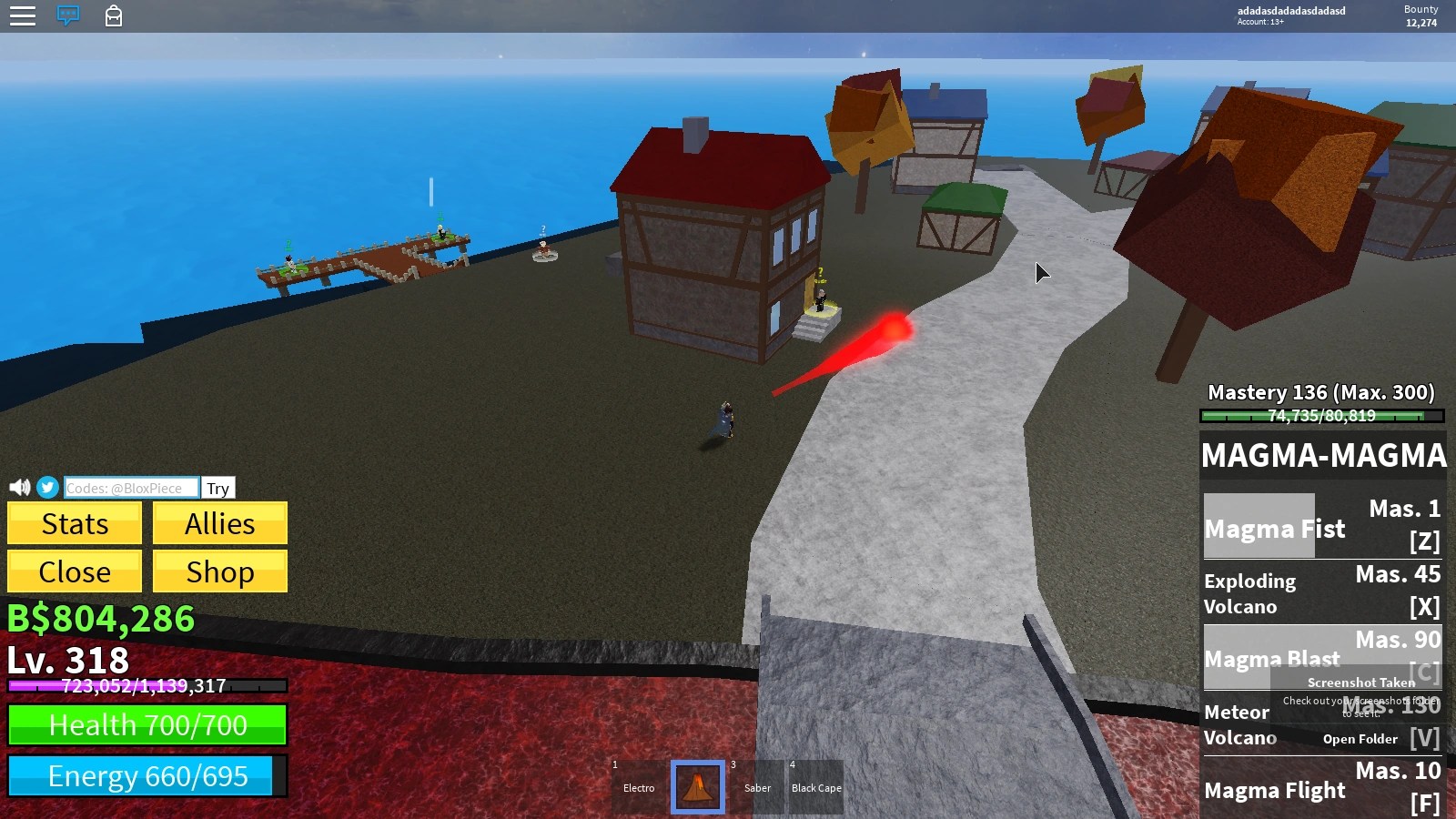 Hi everyone and enjoy this tier list in blox fruit (roblox) in january 2021 !!! Magma Magma demon fruit | Blox Piece - Roblox Wiki | Fandom
