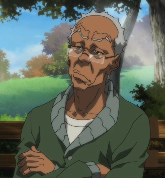 at home, granddad prepares for the date.. Robert Freeman | The Boondocks Wiki | FANDOM powered by Wikia