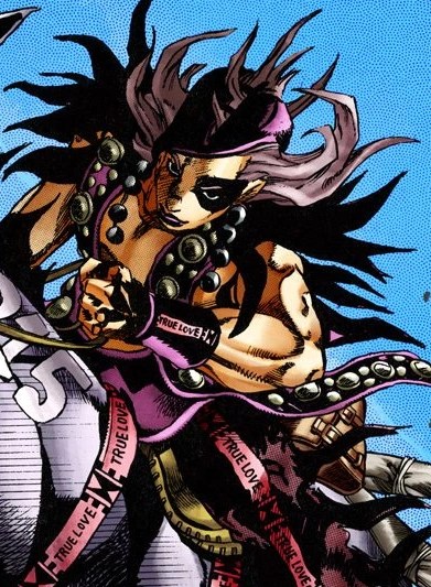 Aqua necklace exits his body as anjuro has no use for him anymore. Mrs. Robinson | JoJo's Bizarre Encyclopedia | FANDOM