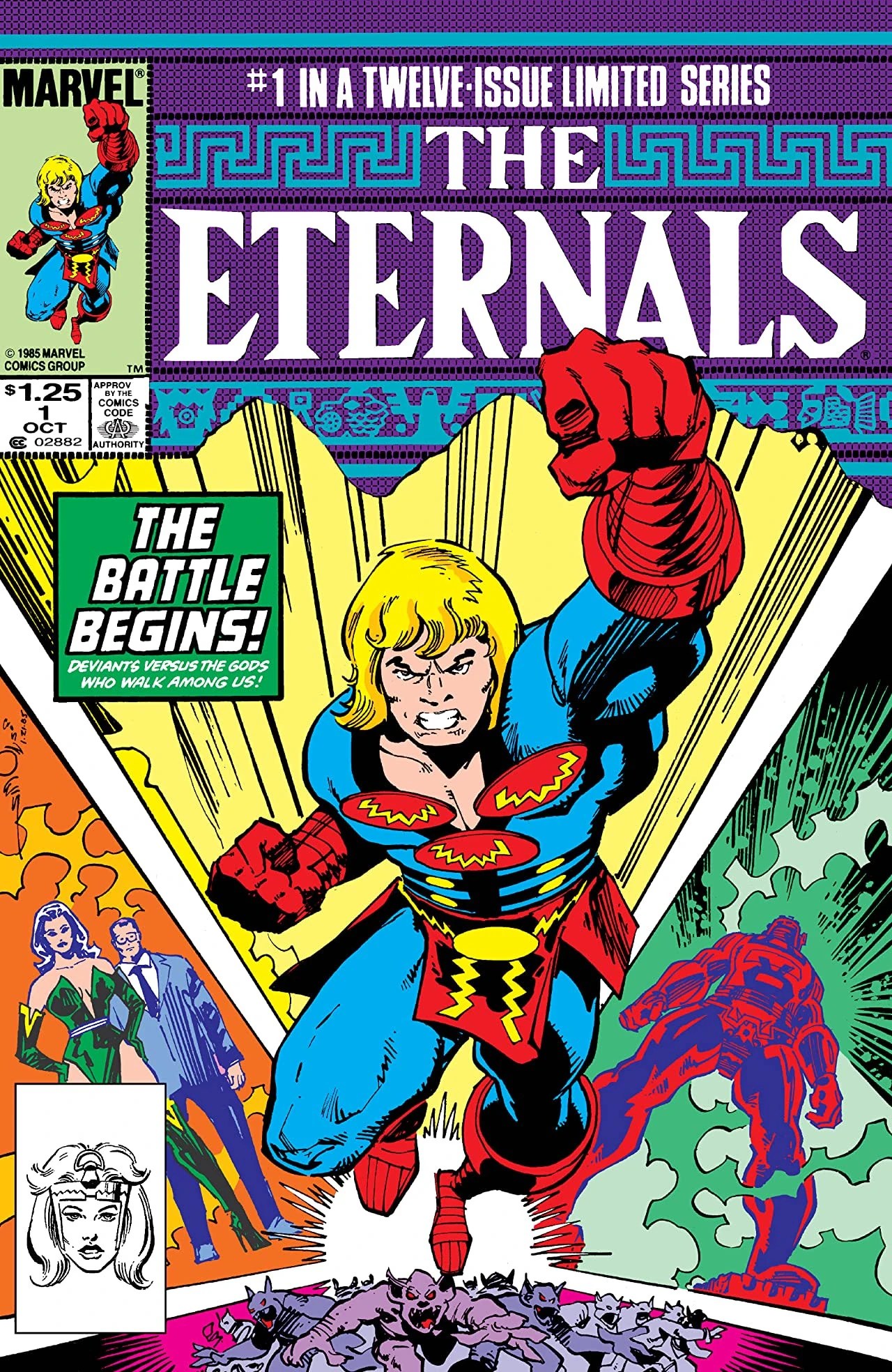 They are described as an offshoot of the evolutionary process that created sentient life on earth. Eternals Vol 2 1 | Marvel Database | FANDOM powered by Wikia