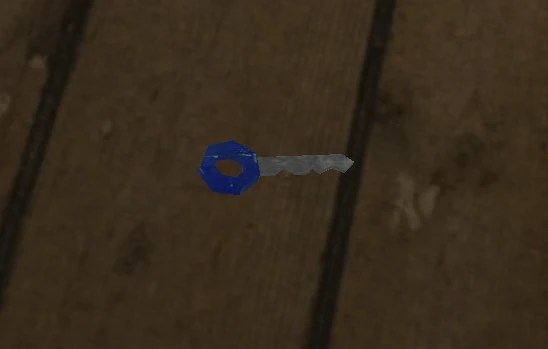 Where is the padlock key in granny