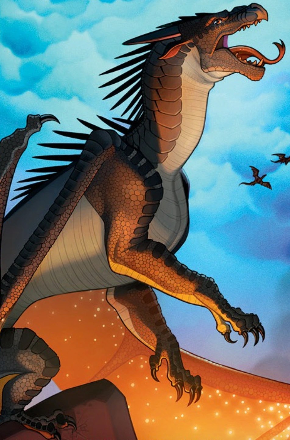Is mink the little purple thing in glaciers . Category:Mentioned in Prisoners | Wings of Fire Wiki | Fandom