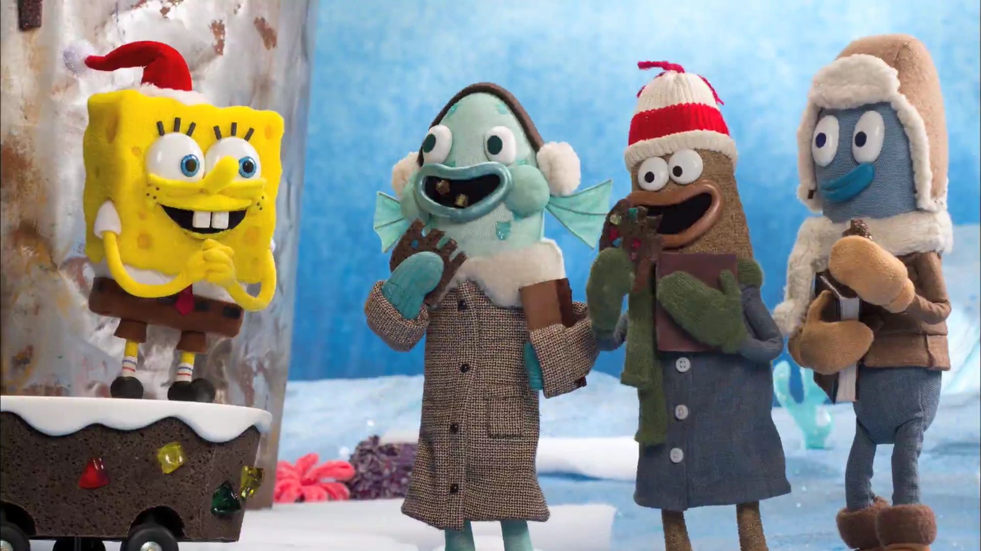 Many people say this is the only fruitcake they will eat. Carolers | Encyclopedia SpongeBobia | FANDOM powered by Wikia
