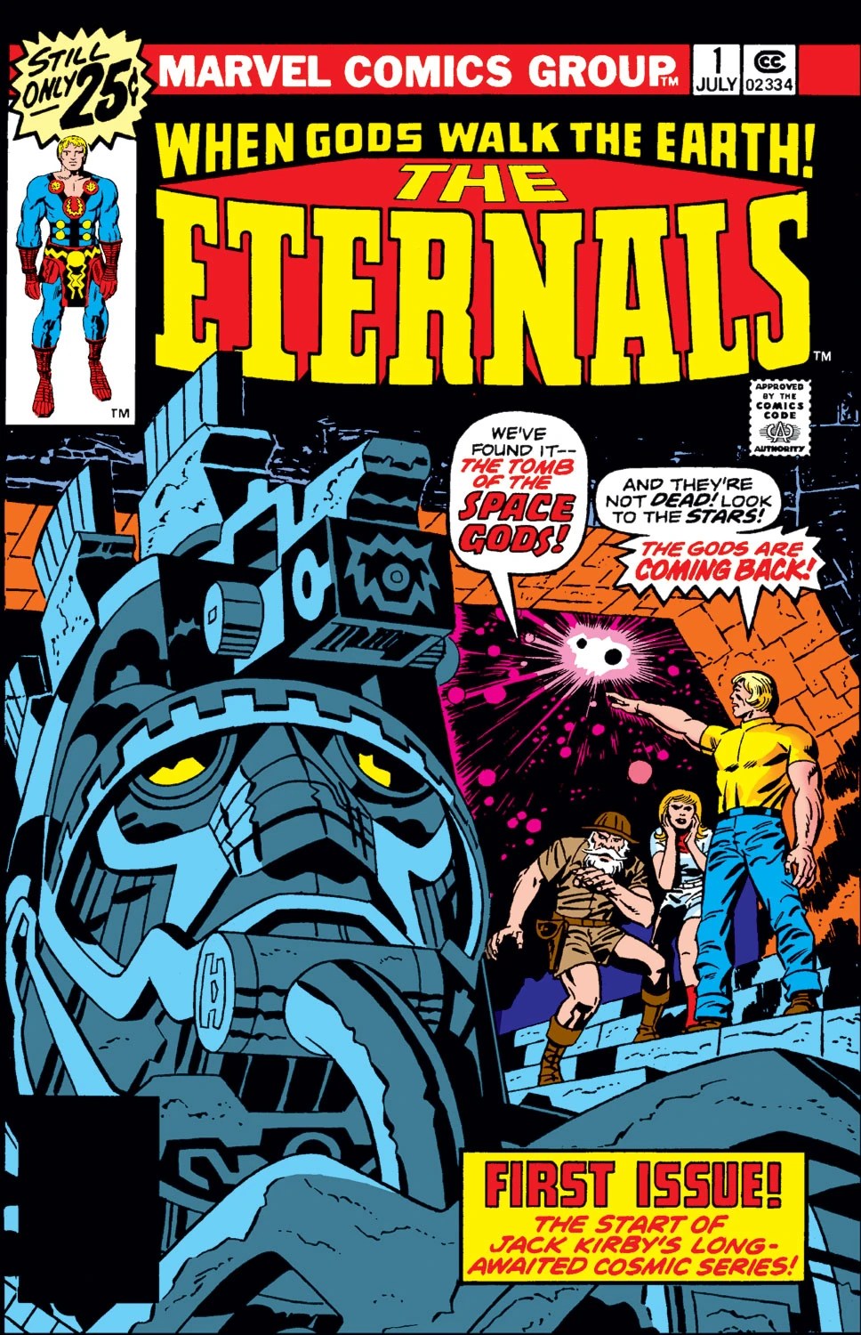 The Eternals Comics Members . Eternals Vol 1 1 | Marvel Database | FANDOM powered by Wikia