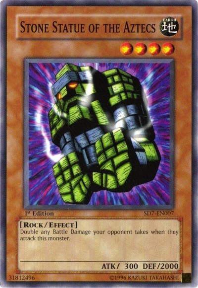 Growing a whole new human inside of you is pretty amazing. Stone Statue of the Aztecs | Yu-Gi-Oh! | FANDOM powered by Wikia