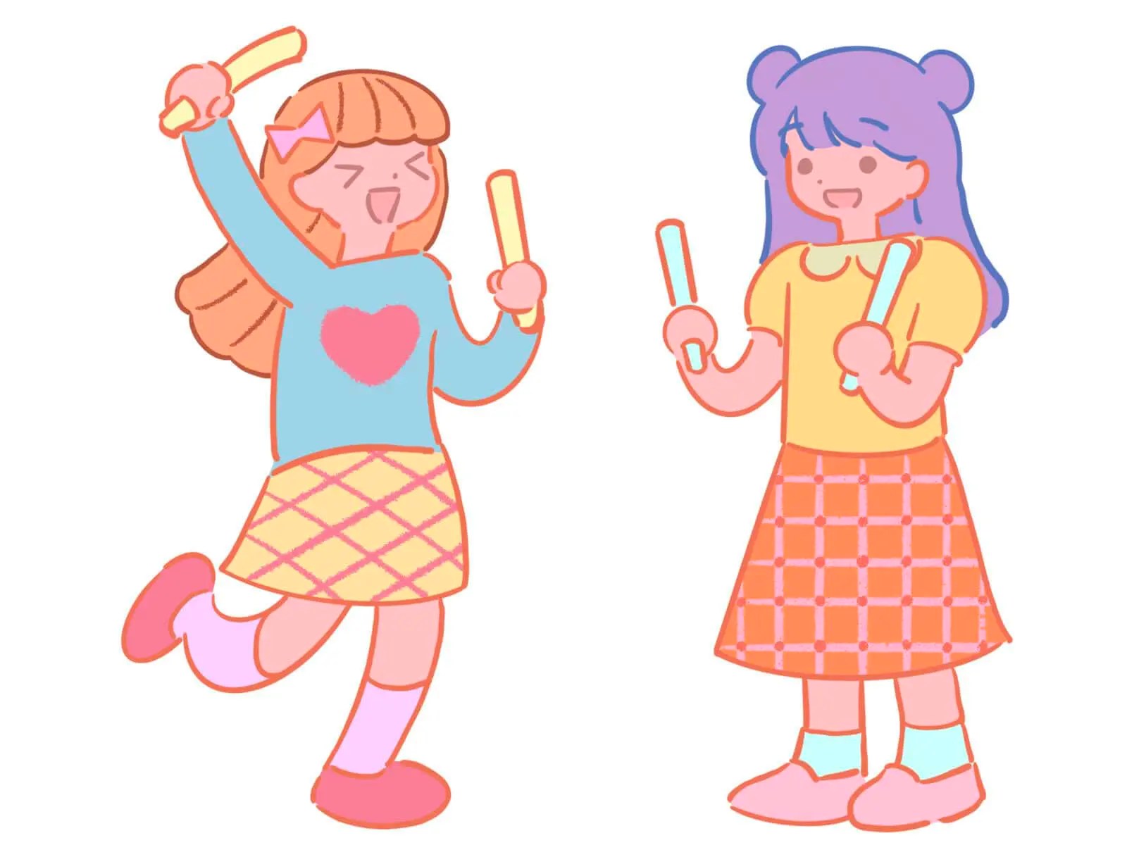 いつものメイクに、推しの色をひとさじ