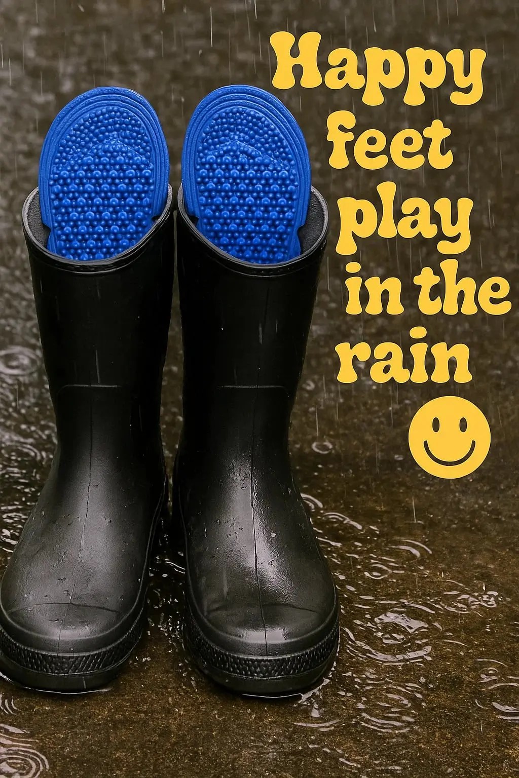 boots in the rain with sp1ke insoles