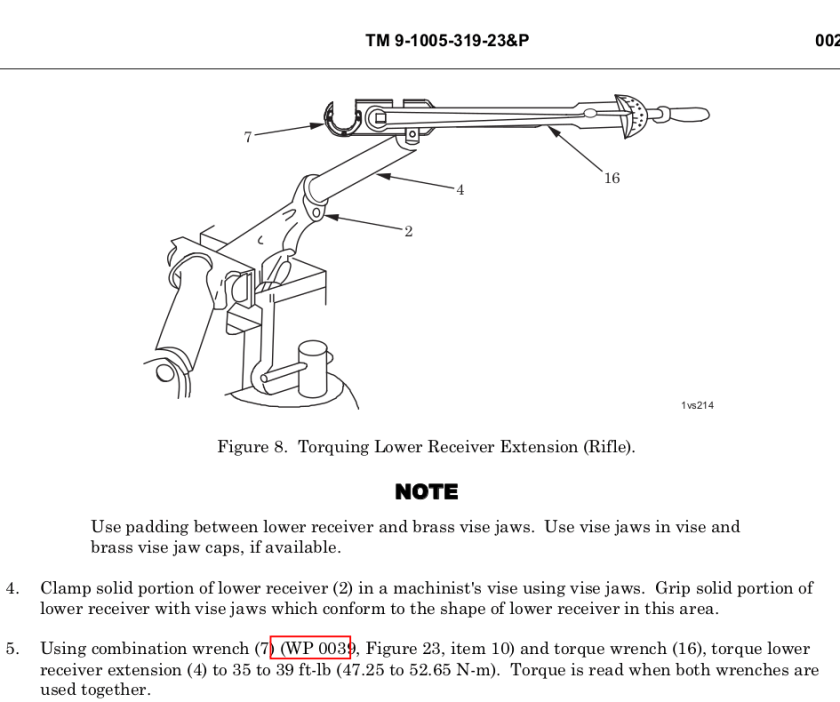 Army TM Lower Receiver Rifle