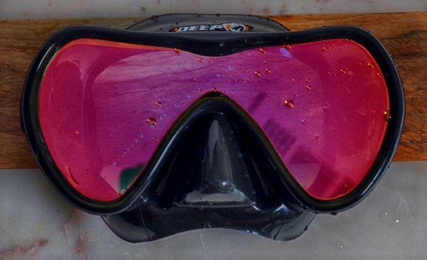 Deep6 Signature Tinted Mask – Deep 6 SCUBA Mask (Black with Tinted