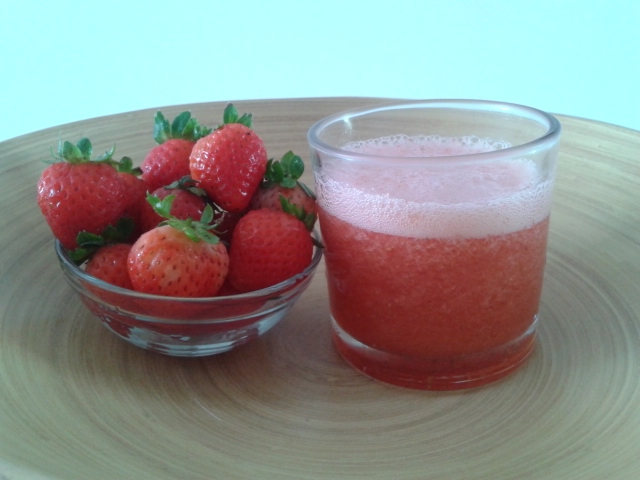 suco de morango