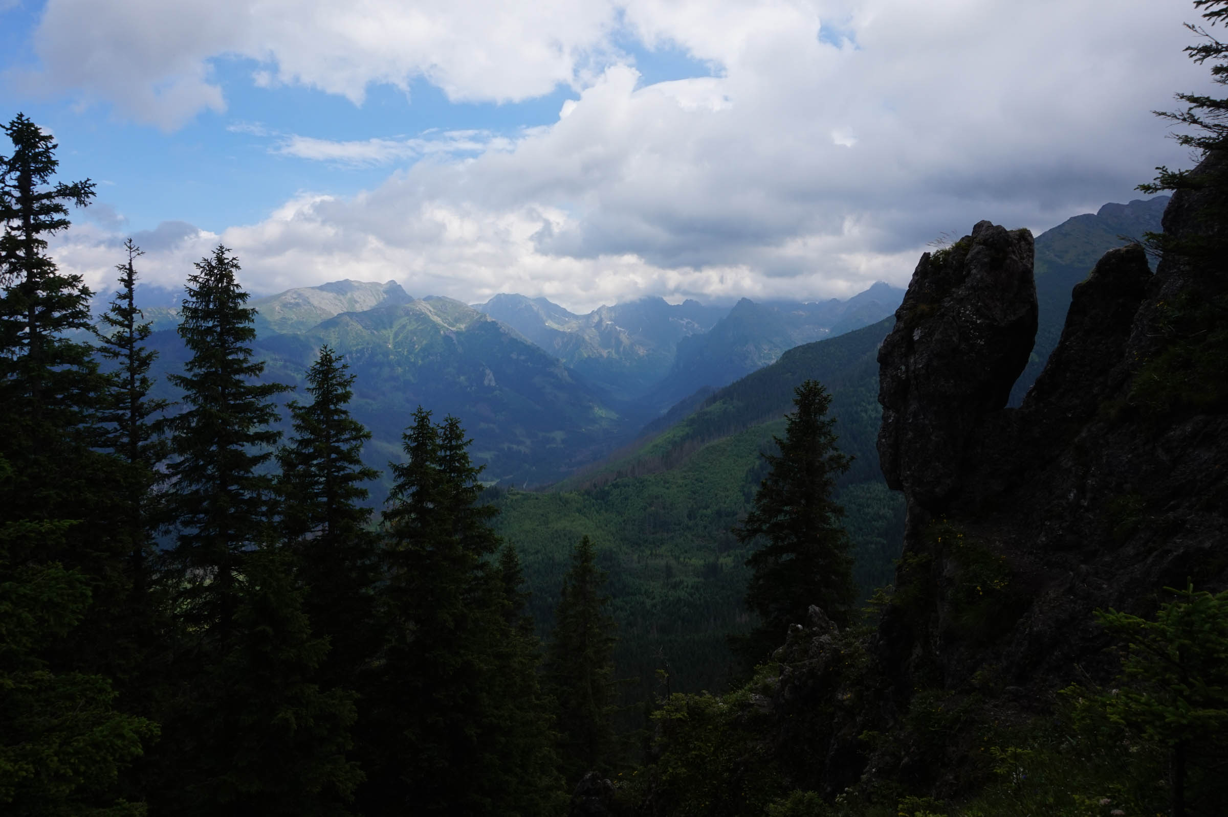 Sziklafej, Gęsia Szyja, Tátra