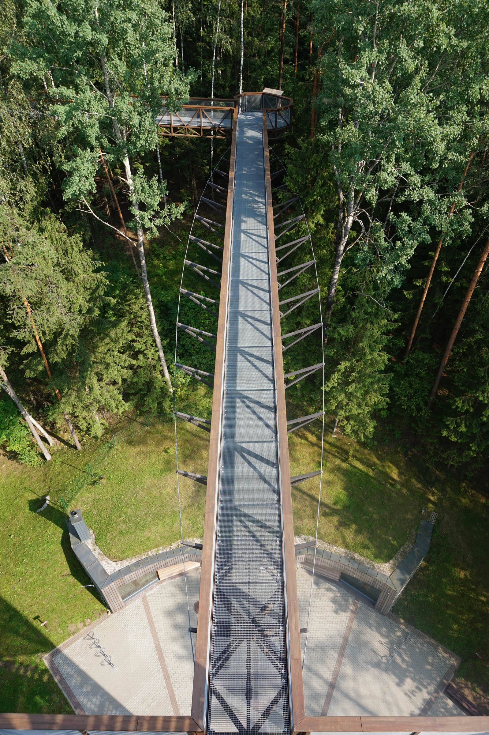 The treetop walking path, Anyksciai, Litvánia