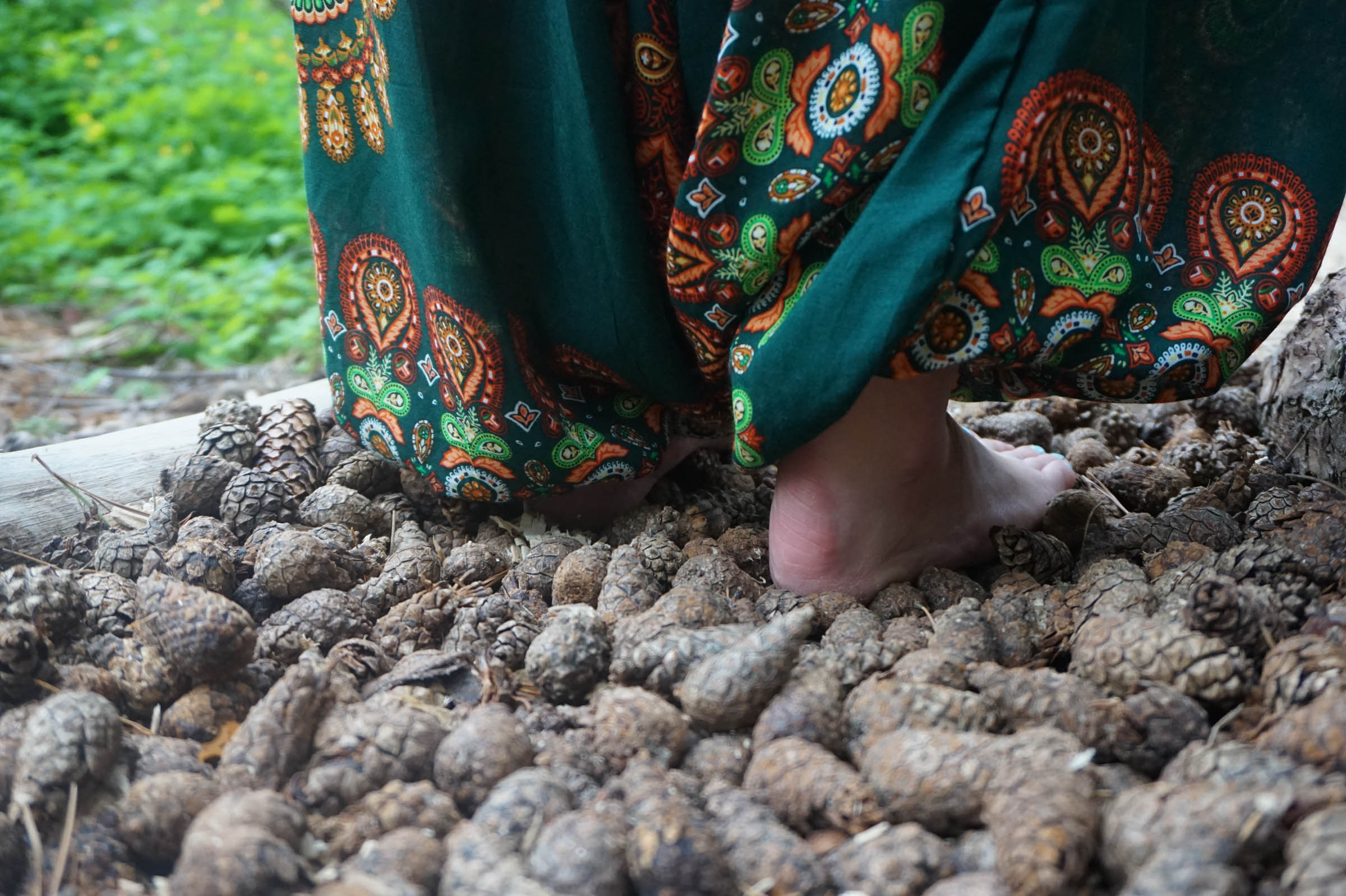 Mezítlábas park, Anyksciai, Litvánia