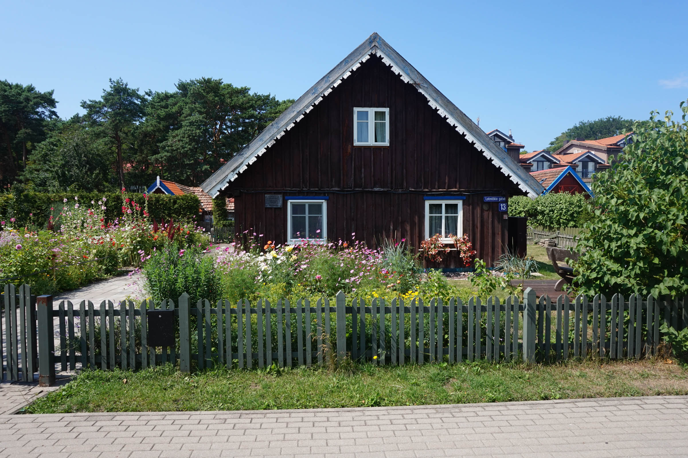 Nida falu, Kurd-földnyelv