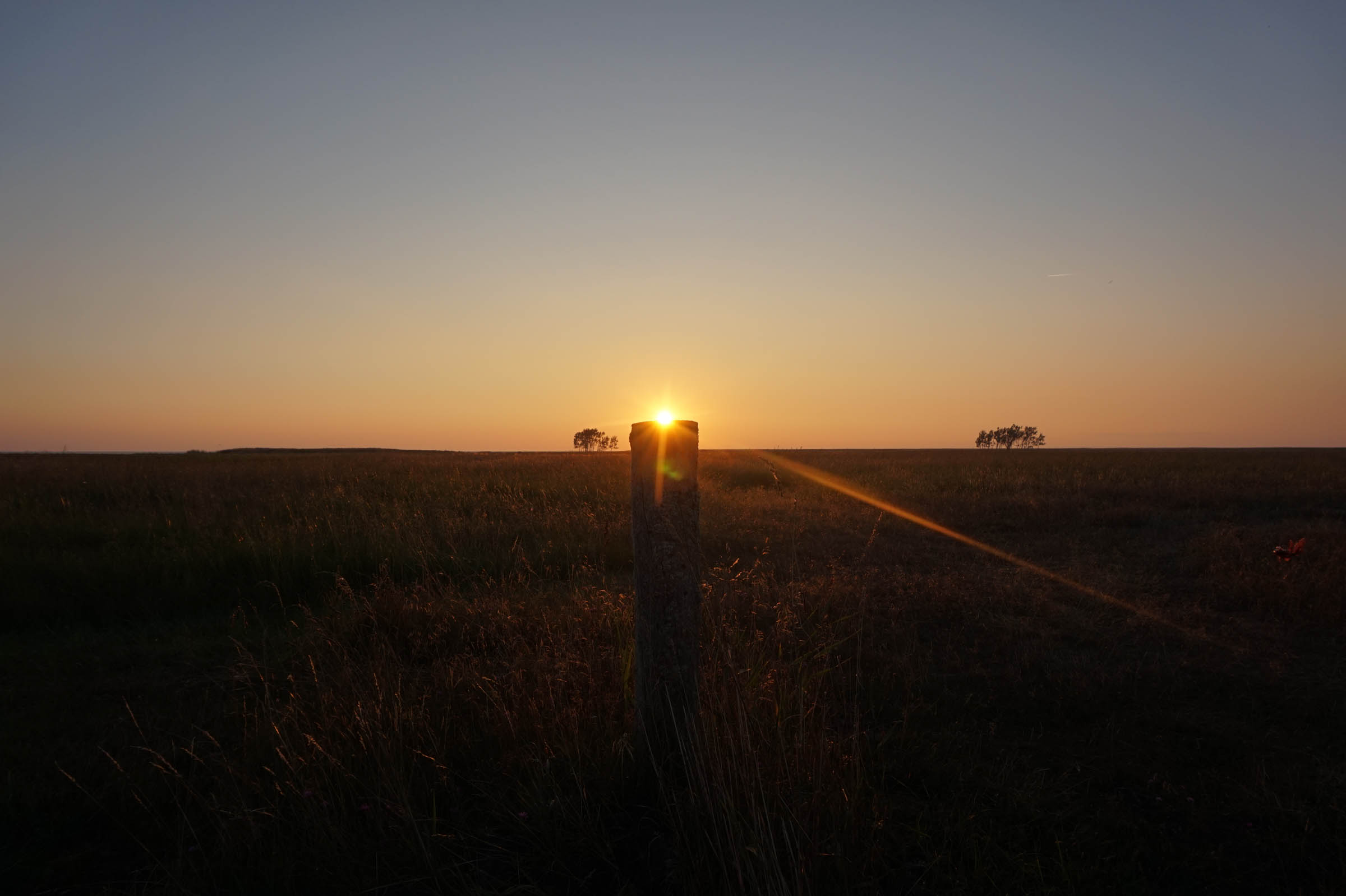 Naplemente, Lettország