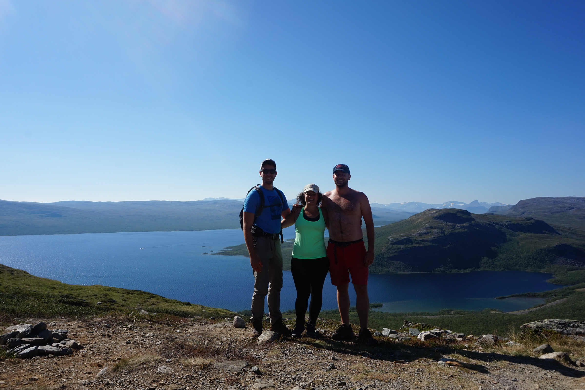 Hármasban, Saana, Kilpisjärvi