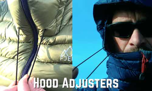 fjern arktis down hooded jacket