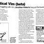 Practical Vim Rated 9/10 By Linux Format Magazine